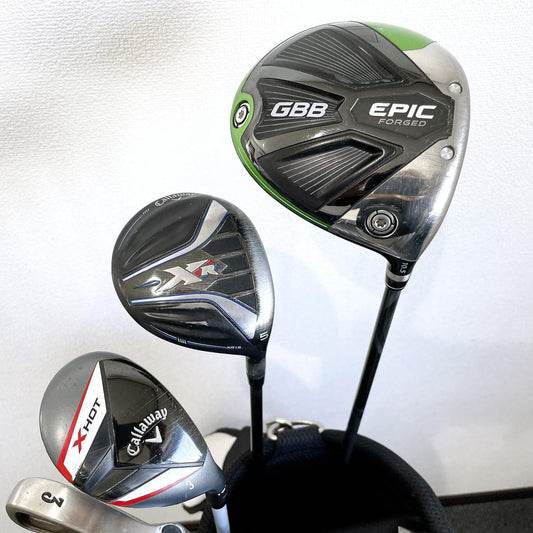 【超豪華!!】callaway GBB EPIC キャロウェイ メンズ ゴルフクラブ 初心者セット 13本 FLEX:S【XR XHOT BIGBERTHA】
