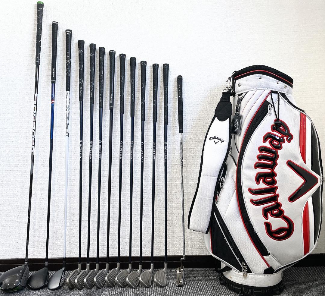 【超豪華!!】callaway GBB EPIC キャロウェイ メンズ ゴルフクラブ 初心者セット 13本 FLEX:S【XR XHOT BIGBERTHA】